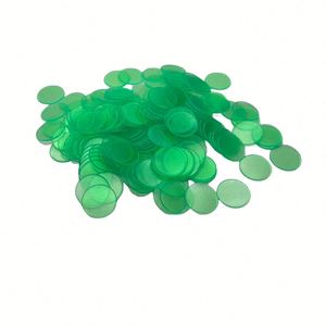 19mm PS Material Chips Board <b>Game</b> Toy Accessories Bingo Transparent Colorful <b>Small</b> Pieces Teaching Chess Card <b>Game</b> Coins Tokens - Product Image 2