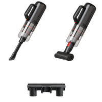 Aspirateur sans fil F20 pour sols humides et secs, filtre HEPA, batterie 4000 mAh, écran LED, nettoyage double bord, assistant vocal pour le nettoyage domestique des sols