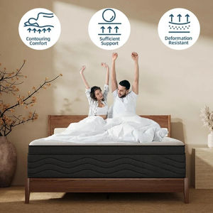 <b>Roll</b> in a Box Breathable <b>Foam</b> Mattress 30cm Thickness Compact Structure for Hotel Bedroom Villa Use Optimized Container Loading - Product Image 4