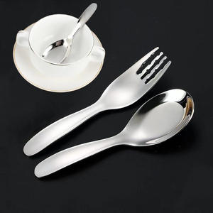 Nuevo Juego de Cuchara y Tenedor para Bebé de Acero Inoxidable Marca <span class=keywords><strong>RC</strong></span>, Modelo RC01024, Hecho en Guangdong - Product Image 3