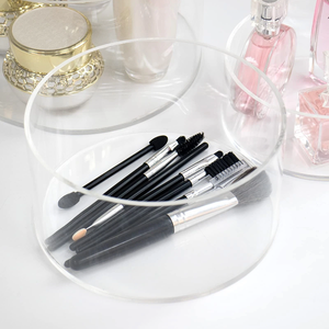 Bespoke rõ ràng <span class=keywords><strong>Acrylic</strong></span> hiển thị làm tổ Riser đứng rỗng dưới lucite hiển thị thiết lập Kệ trang trí bánh Kệ bán lẻ giày Showcase - Product Image 4