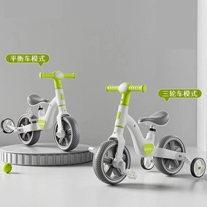 จักรยานทรงตัวเด็ก Wanyu ขนาด 10 นิ้ว 2 in 1 แบบมีแป้นเหยียบ สำหรับเด็กอายุ 3-6 ปี - Product Image 1