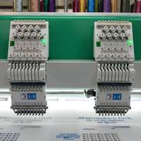 Machines à Coudre et Broder Industrielles Numériques Haute Vitesse 9 Aiguilles, avec Prix