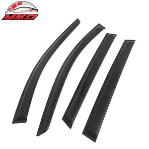 เหมาะสำหรับอินฟินิตี้ QX60 14-21 และสำหรับ JX35 2013 4 ชิ้น แผ่นบังแดดหน้าต่างอะคริลิคสีรมควันกันฝน - Product Image 3