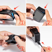 Étui en silicone HONGDAK pour GoPro Hero 13 Black, protection d'écran en verre trempé, film protecteur, couvercle latéral de la batterie, capuchon d'objectif
