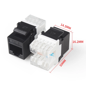 โมดูลแจ็คคีย์สโตน Cat6 UTP <span class=keywords><strong>RJ45</strong></span> <span class=keywords><strong>ราคา</strong></span>โรงงาน <span class=keywords><strong>สาย</strong></span>สื่อสาร - Product Image 2