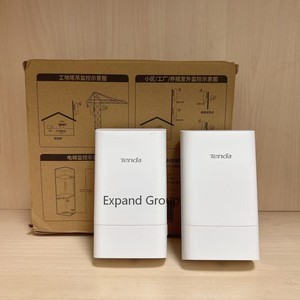 (คู่) Tenda O1 CPE AP Outdoor Bridge 00Mbps บริดจ์ไร้สาย 2.4Ghz 0.5 กม. อุปกรณ์ CPE ภายนอกอาคารสำหรับการส่งข้อมูลระยะไกล - Product Image 1