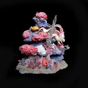 Figura de Eevee de Pet Elf GK Fairy, Figura de Eevee de la Isla de las Hadas, Modelo de PVC de Anime Inspirado en los Personajes de Frozen - Product Image 2