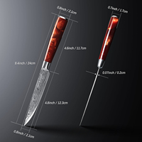 Couteaux à steak personnalisés, couteau de charcuterie en acier inoxydable pour viandes fermes, rôtis et poulet