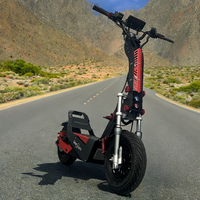 Trottinette électrique pliable Geofought F8 à longue portée (120-180 km) avec démarrage NFC, 72V 8000W 15000W et pneus larges de 16 pouces – Meilleures ventes