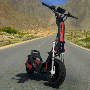 Scooter Eléctrico Plegable Geofought F8 de 120-180 KM de Largo Alcance, con Arranque NFC, 72V 8000W 15000W y Neumáticos Gruesos de 16 Pulgadas, Gran Venta - Product Image 2