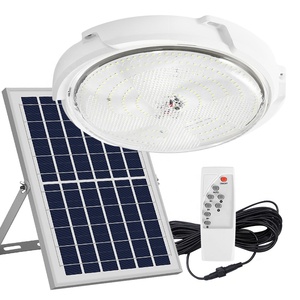 50W 80W 방수 태양 천장 램프 원격 제어 조명 센서 IP67 발광 다이오드 샹들리에 지능형 디자인 - Product Image 1