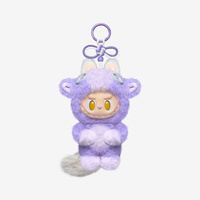 Offre Spéciale POPMART Série Have a Good Run Pendentif en Peluche Boîte Mystère Jouets de Collection Cadeau du Nouvel An