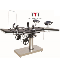 Table d'opération manuelle pour salle de bloc opératoire de l'hôpital MT MEDICAL, service de chirurgie générale