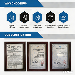 <span class=keywords><strong>Compresseur</strong></span> d'air miniature JR haute pression 8 bars, faible bruit 68 dB, 550 watts, 220 V monophasé, <span class=keywords><strong>sans</strong></span> huile, à piston, avec réservoir - Product Image 6