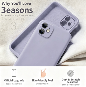 Custodia per telefono in <span class=keywords><strong>silicone</strong></span> liquido per <span class=keywords><strong>Apple</strong></span> 16/15/14 Pro Max, <span class=keywords><strong>iPhone</strong></span> 13/12/<span class=keywords><strong>11</strong></span>, <span class=keywords><strong>cover</strong></span> protettiva anti-caduta in TPU con foro di precisione per X/XR - Product Image 2