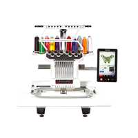 Machine à broder industrielle programmable Janome 15 aiguilles intelligente à tête unique informatisée Machine à broder Brother Pr1050x