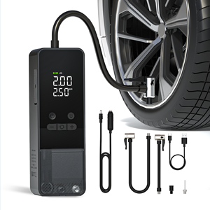 Compresor de Aire Portátil, Mini Bomba de Aire Inalámbrica, 150 PSI, Inflador 2 Veces Más Rápido, Apagado Automático, Batería de Gran Capacidad, Inflador de Neumáticos - Product Image 1