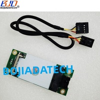Adaptateur de module sans fil USB2.0 9 broches vers MPCIe, avec 1 emplacement pour carte SIM et verrouillage fixe pour modem 3G 4G LTE WWAN - Vente en gros usine