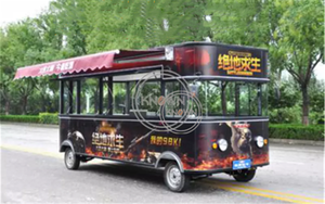 Chariot de nourriture rapide en acier inoxydable OEM camion de nourriture mobile électrique fourgonnette chariots de vente de restauration aux normes américaines - Product Image 4