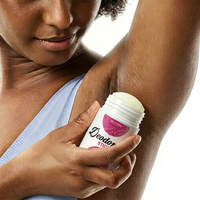 Déodorant en stick personnalisé avec logo, longue durée, protection contre les odeurs et la transpiration, sans aluminium, pour femmes
