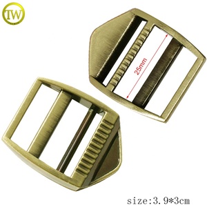 Wholesale Die Casting Buckle Style Antique Brass Bags Hardware Buckle <strong>Strap</strong> <strong>Adjust</strong> With 25mm - Product Image 2