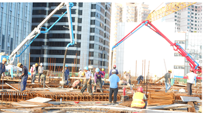 Camion à flèche de placement de béton hydraulique mobile de 21 m de la marque JIUHE, équipement de construction chinois - Product Image 4