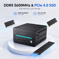 Mini PC para Juegos con Windows 11, I9-14900F, RTX 5060Ti, 16GB de RAM DDR5, 96GB de Almacenamiento, con WiFi 6E para Pantalla de Cuatro Pantallas