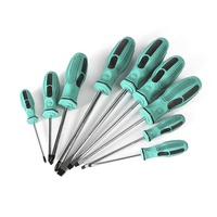 Qixin - Vente flash - Embout magnétique puissant - Jeu de tournevis de 9 pièces - Haute résistance et durabilité - Acier CRV - Kit de tournevis