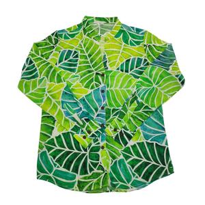 Camicie stampate digitali 100% <span class=keywords><strong>viscosa</strong></span> Casual a maniche lunghe OEM per <span class=keywords><strong>donna</strong></span> - Product Image 1