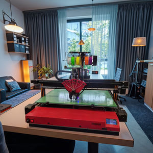 Klipper Wi-Fi 컬러 프린터 자동 레벨링 고정밀 3D 프린팅 실험실 건설 중고 PLA 지원 가정용 인쇄 상점 - Product Image 4