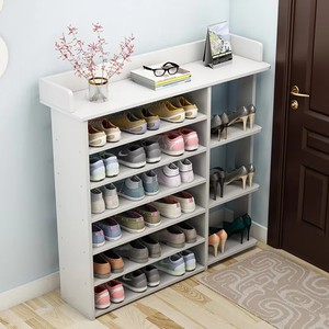 Living Room Furniture 7 Tier <b>Shoe</b> <b>Rack</b> Wooden Cabinet With Drawer for Space Saving KEYAXG01 <b>Large</b> Capacity Divided Storage This - Product Image 6