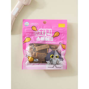 50g Mirakin Steal, sabor a pollo orgánico liofilizado, bocadillo para mascotas, rico en proteínas, sabor a carne, tratamiento para perros seguro para perros - Product Image 1