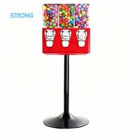 Distributeur automatique de chewing-gum à paiement par pièces et jetons pour location