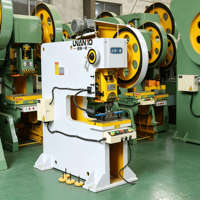 Presse mécanique à table fixe de 16 tonnes, gueule profonde de 700 mm, machine de poinçonnage de tôles métalliques, moteur à double manivelle de haute précision