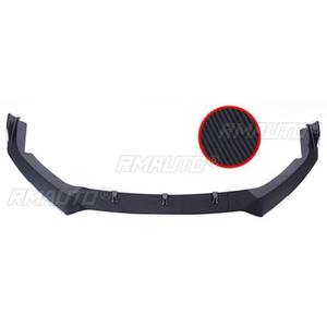 <b>For</b> Honda Fit 2018-2020 <b>Car</b> Front Bumper Lip Splitter <b>Diffuser</b> Spoiler Body Kit Gloss Black Bumper Lip Modification Part - Product Image 6