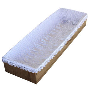 Copertura per Bara in Stile Europeo con Cuscino, Accessori per Bara, Rivestimenti Interni in Pizzo Bianco per Bara - Product Image 3