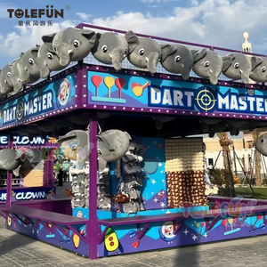 Tolefun Indoor Fair Attractions Big Midway Game Trailer avec stand en bois métal PP et prix pour adultes Fall Fun Festival Games - Product Image 2