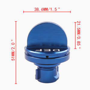 ฝาถังน้ำมันดีเซล Dodge Ram อลูมิเนียมอัลลอย สีเขียว สำหรับเปลี่ยนซ่อม OC-1039OC-1040 - Product Image 4