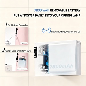 Lampe à ongles UV LED rechargeable 72W à séchage rapide pour vernis gel, haute qualité professionnelle - Product Image 3