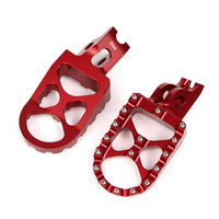 DANCARO Repose-pieds Moto CNC Repose-pieds En Aluminium Pour HONDA CR/CRF/125/250/500/230/450R Dirt Bike Pédale Modèle Personnalisation