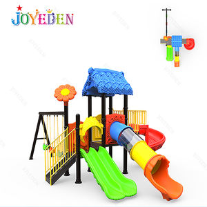 Guangzhou Joyeden - Juego de Columpios y Toboganes de Metal y Plástico para Niños, Personalizado, Popular, Comercial, para Exteriores - Product Image 2