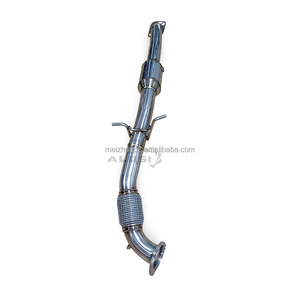 Volvo V40 2.0T 2012-2019 Downpipe sans catalyseur à haut débit en acier inoxydable SS304 pour un gain de puissance et un son d'échappement agressif - Product Image 5