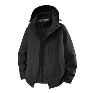 Ropa de trabajo a prueba de viento impermeable invierno acolchado burbuja abajo chaqueta acolchada - Product Image 3