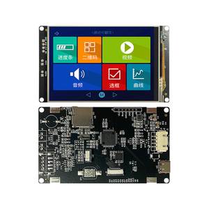 Sanyi 3.5 inch rtos thông minh UART 2 nối tiếp cảm ứng LCD HMI mul-chức năng hỗ trợ RTC âm thanh RS485 modbus RTP CTP 14 lập trình cổng - Product Image 3