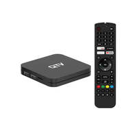 Android 12 STB Ott IPTV TV Box 2GB RAM 16GB ROM BT Dual-WiFi Quad-core 4K 60fps Portal Media Player Garansi 12 Bulan Colokan UK