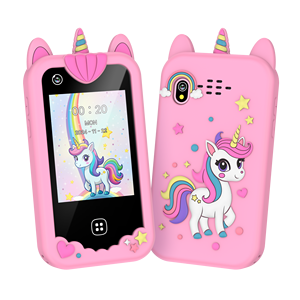Té<span class=keywords><strong>l</strong></span>éphone portable XA35 pour enfants avec écran tactile, jouet éducatif, double caméra, lecteur de musique et vidéo, smartphone intelligent pour enfants de 4 ans et plus - Product Image 5