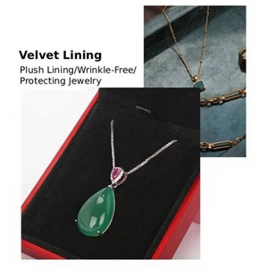 Boîte à bijoux LED en gros, boîte à bijoux chinoise fantaisie personnalisée avec lumière, boîte à bijoux de qualité supérieure pour bague et collier - Product Image 3