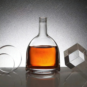 Bouteilles en verre personnalisées <span class=keywords><strong>de</strong></span> nouvelle conception 750 ml Premium Clear Xo Brandy <span class=keywords><strong>Cognac</strong></span> Vodka Whisky Tequila Rhum <span class=keywords><strong>Liqueur</strong></span> Spiritueux - Product Image 1