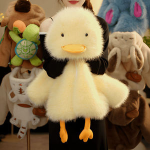 Cappotto Invernale Imbottito per Bambine, Simpatico Design a Forma di Anatra, in Finta <span class=keywords><strong>Pelliccia</strong></span> Calda con Zip - Product Image 2